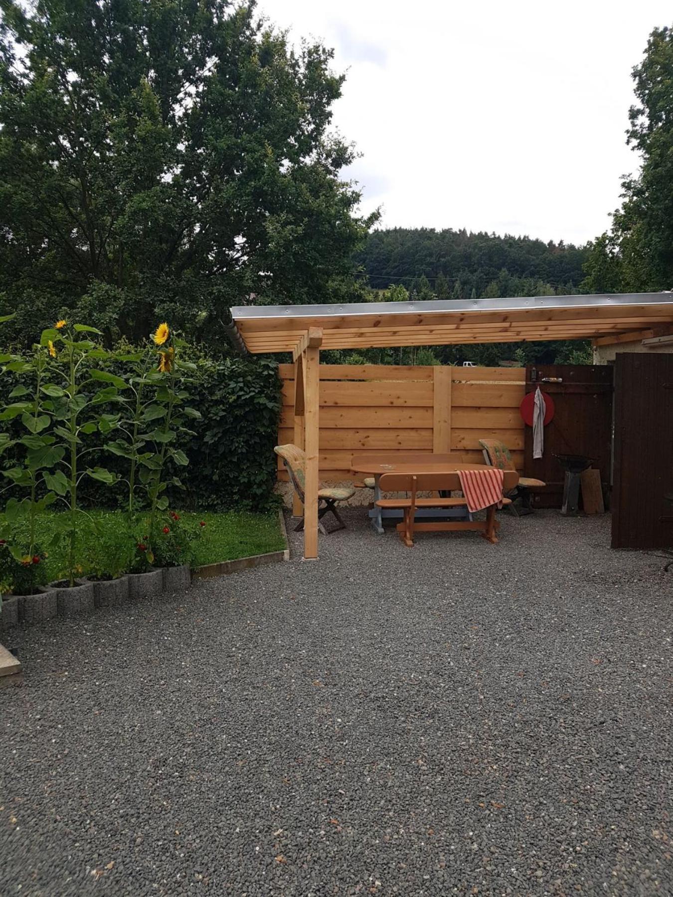 Ferienwohnung am Thüringen Radweg Rauda Exterior foto